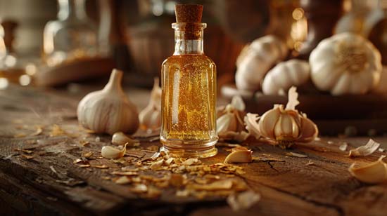 Knoblauch Essig selber machen - herzhaft und aromatisch